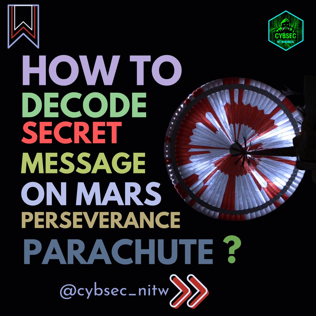 Cybsec NITW tweet media