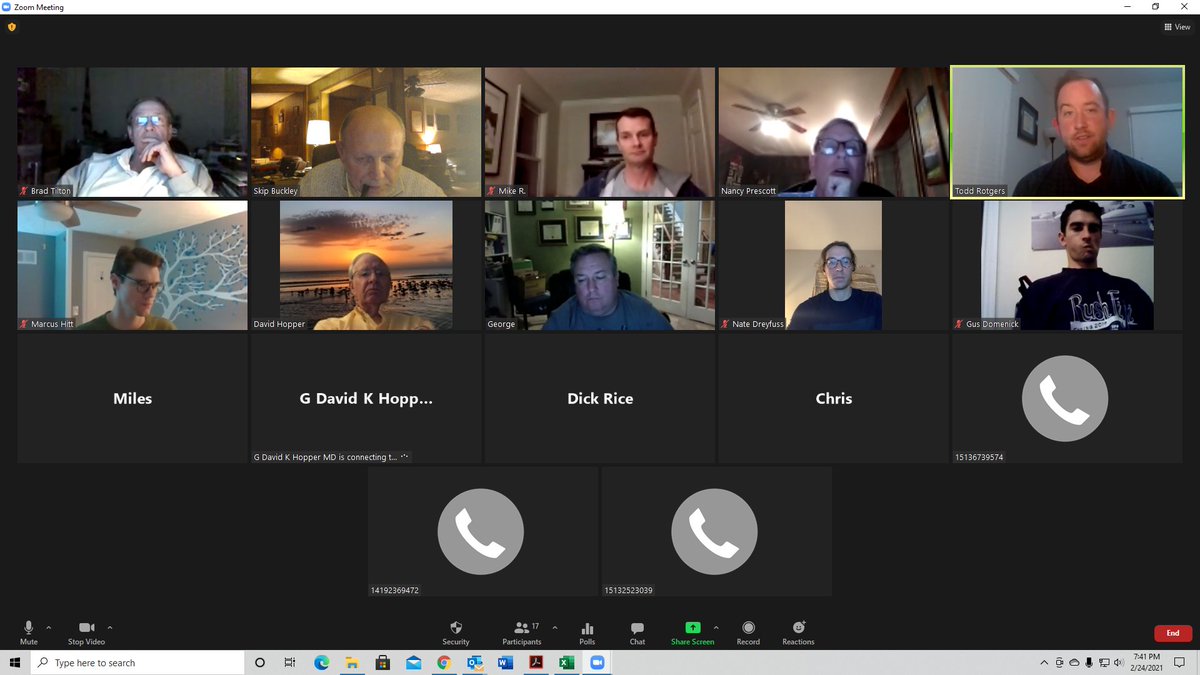The Sig Fiji Alumni Association was founded in 1911, but last night its Board of Trustees made history by holding its first-ever virtual board meeting over Zoom!