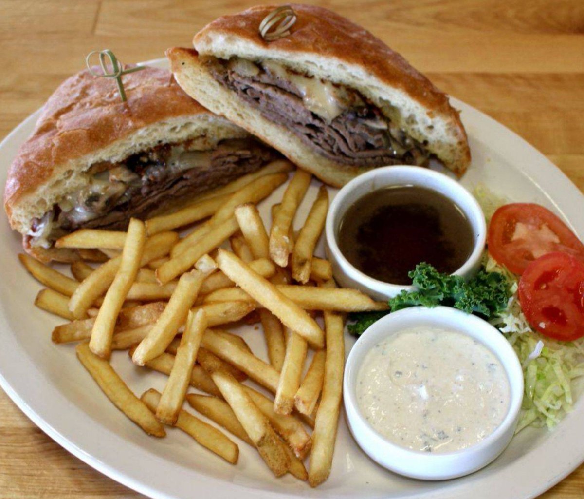 The_Shrimp_Pimp's tweet photo. Today we are featuring Our Chef Roasted Prime Rib served on a fresh garlic butter toasted ciabatta bun with fresh grilled onions and sautéed mushrooms accompanied by horseradish cream sauce and au jus.
12902 S LaGrange
Palos Park
708-923-6646
#primerib #steaksandwich #oish https://t.co/EesWBNvGEo