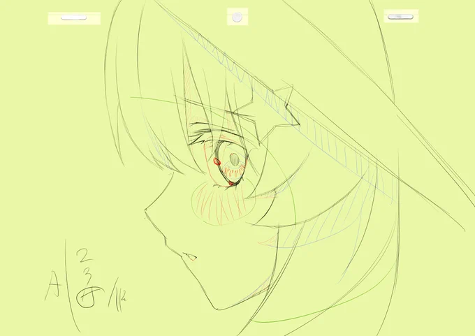 こちら8話の総作監修正になります!②
#五等分の花嫁 