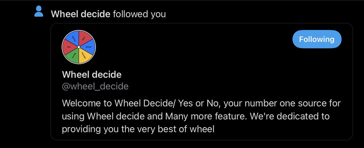 Wheeldecidedevotee Askwheeldecide Twitter - wheeldecide com roblox