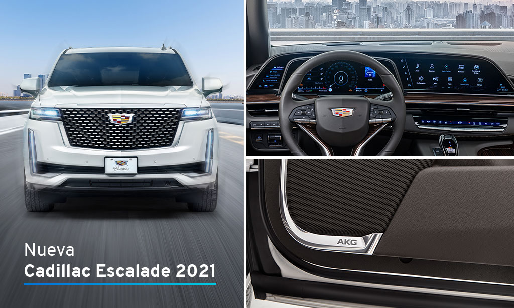 Dos excelentes razones para tener la nueva #CadillacEscalade 2021. #TheSuccessBehindTheIcon
1. Primera pantalla curva OLED de la industria
2.Exclusivo sistema de audio AKG https://t.co/4iLBPJddrK