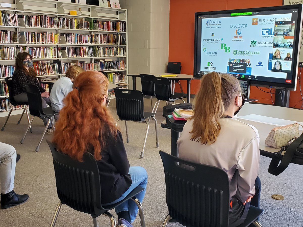 We learned a lot this morning while "imagining tomorrow" during the virtual engineering event! <a href="/HanoverMiddle/">Hanover Middle Sch</a> <a href="/PEServicesInc/">Paragon Engineering</a> <a href="/sqcivil1/">Susquehanna Civil</a> #NationalEngineeringWeek #IntroduceaGirltoEngineeringDay #hpsdawesome #STEAM7