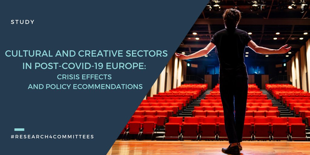 Heriard's tweet image. RT PolicyCULT: Last week we presented our study on Cultural &amp;amp; #creative sectors in post-#COVID19 Europe: crisis effects &amp;amp; policy recommendations @EPCulture
If you missed the event or would like to have access to #webstream/ppt presentations, check: …