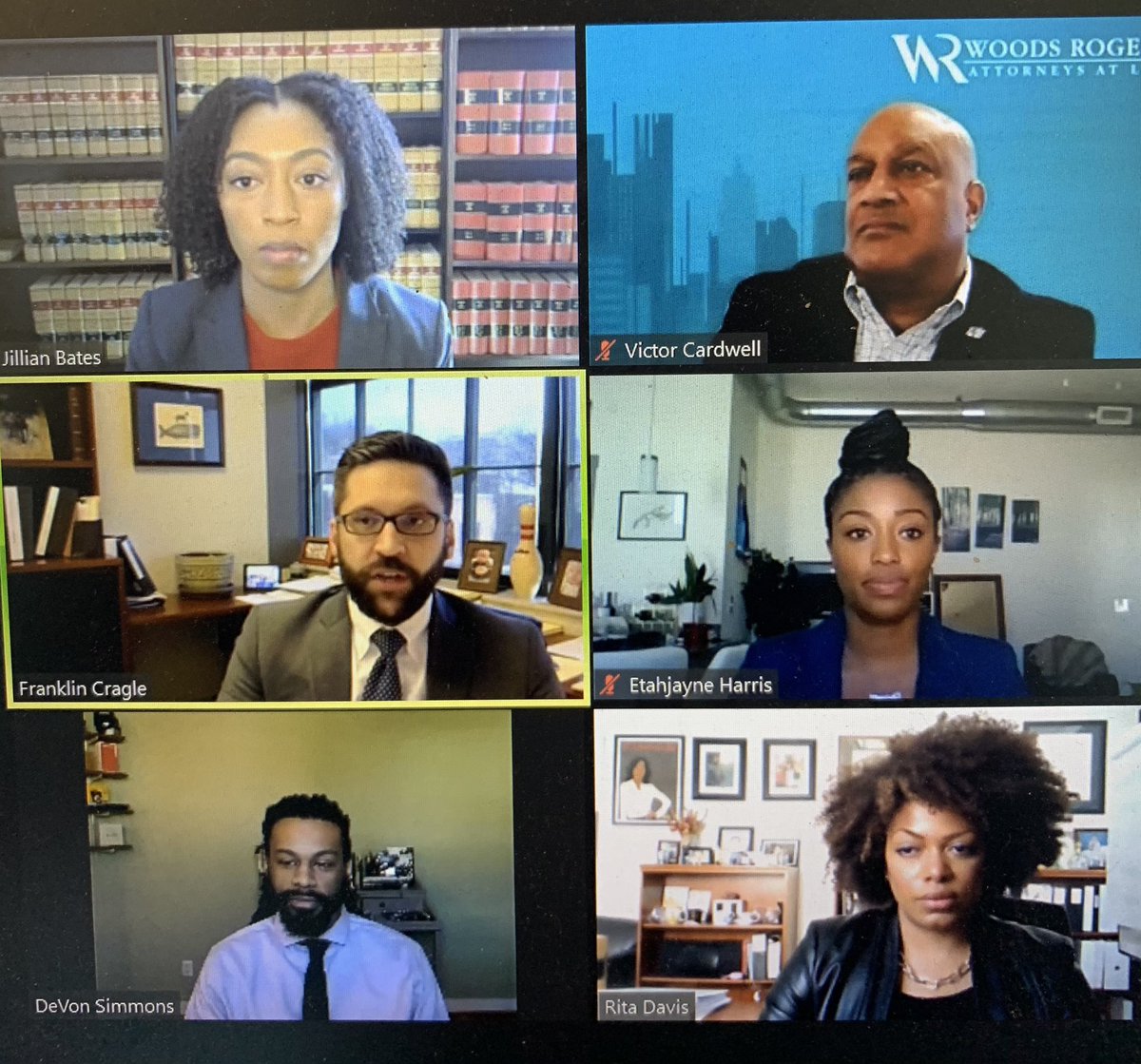 Looking forward to today’s Black History Month Panel: A discussion of black attorneys’ experiences in the legal profession.  Thanks #vbayld #soldoutprogram #BlackHistoryMonth