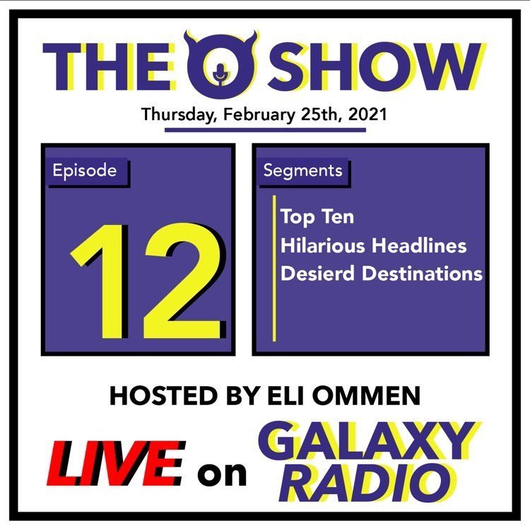 TheGalaxyRadio's tweet photo. Episode 12 of The O Show airs today at 2pm! Don’t miss it 🤩 https://t.co/Bj2RyWRYyh