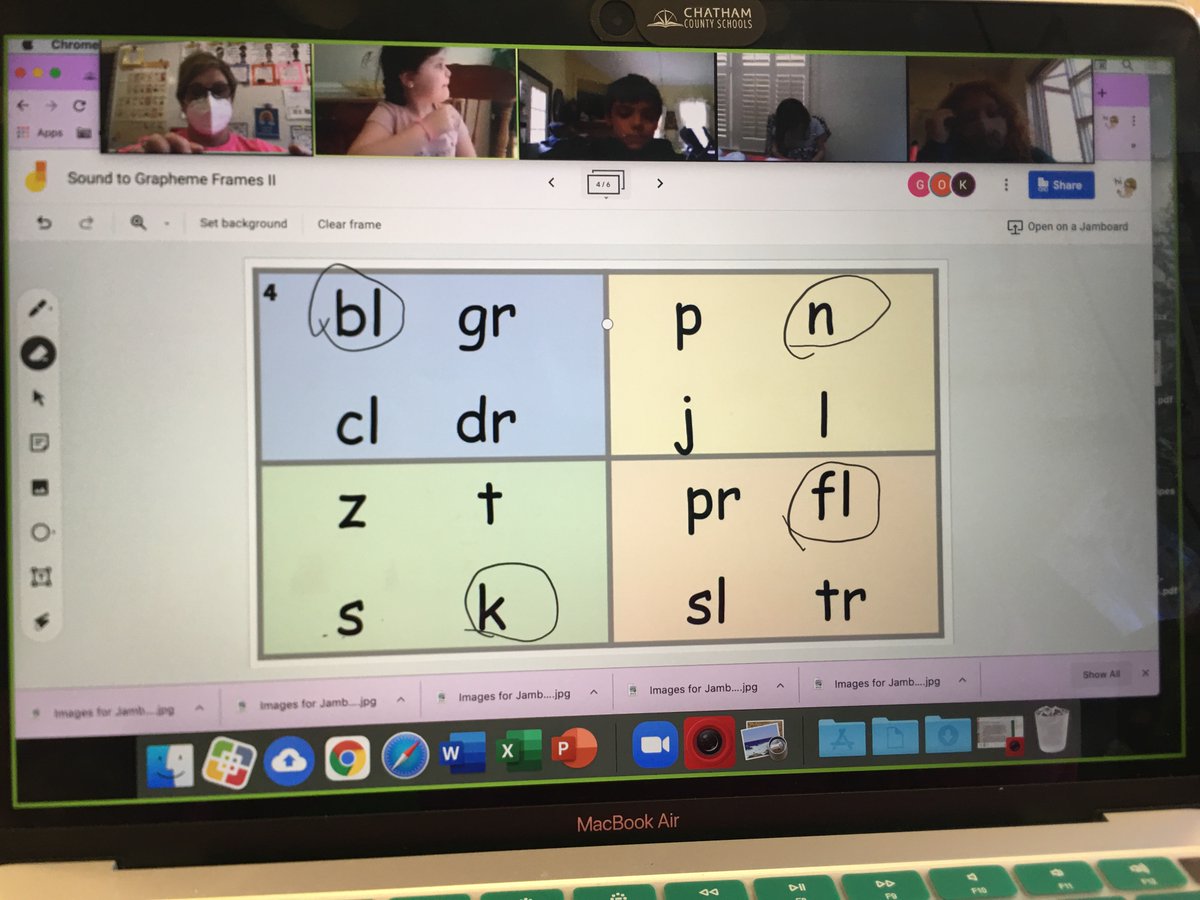 PHS_DonnaS's tweet image. Using Jamboard to practice phoneme to grapheme mapping. I ❤️ Jamboard! #ChathamDigitalLearning #jamboard