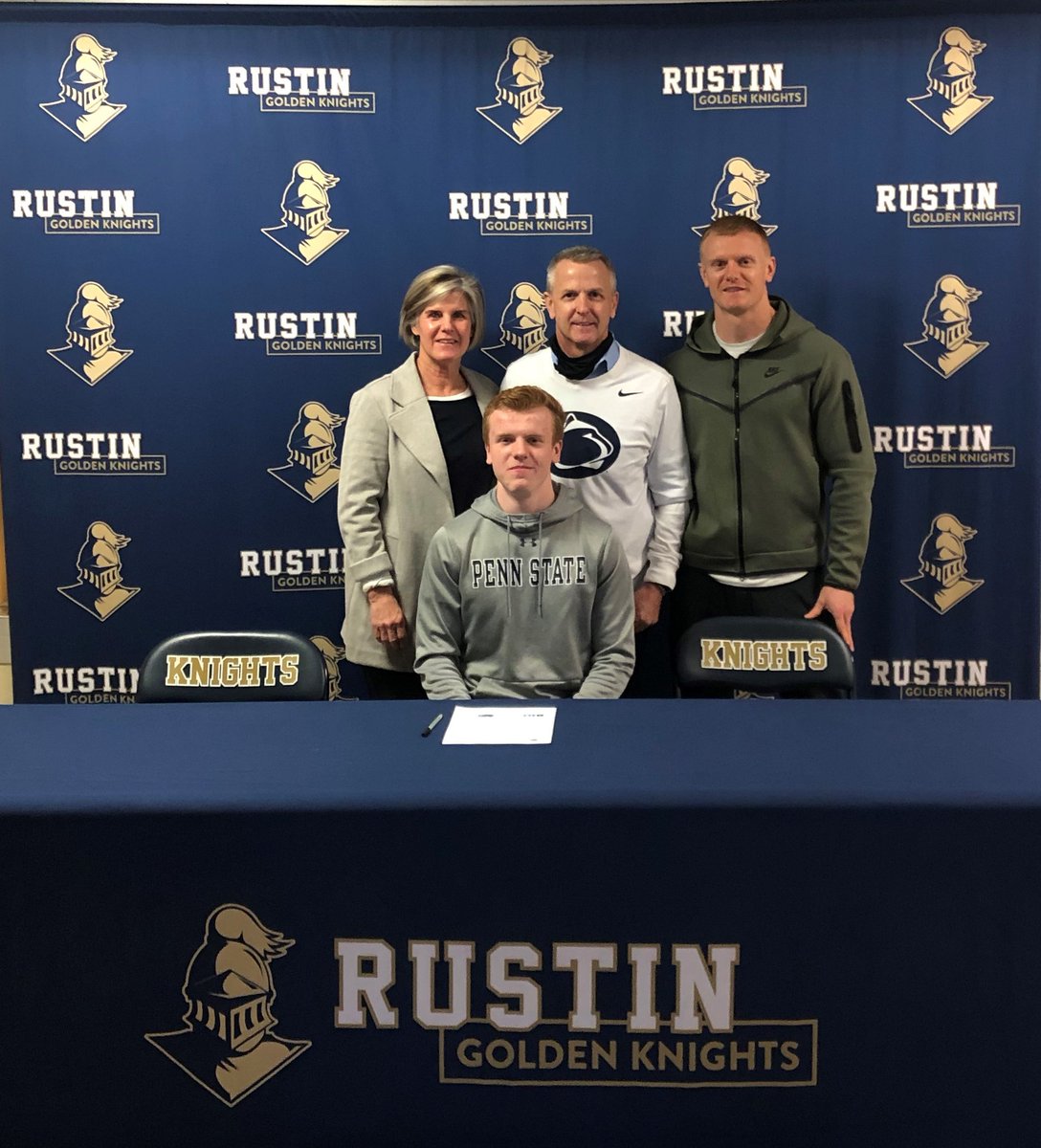 Congratulations and good luck to Drew Gallen who will continue his academic &amp; track career at Penn State  University next fall! @rhs_football @rhs21studentsec
 <a href="/RustinHS/">Rustin High School</a> <a href="/PaPrepLive/">PA Prep Live</a> <a href="/DLNSports/">Daily Local Sports</a> <a href="/RustinTF/">RustinTrackandField</a>
<a href="/CoachBrown_RHS/">Shaz Brown</a>