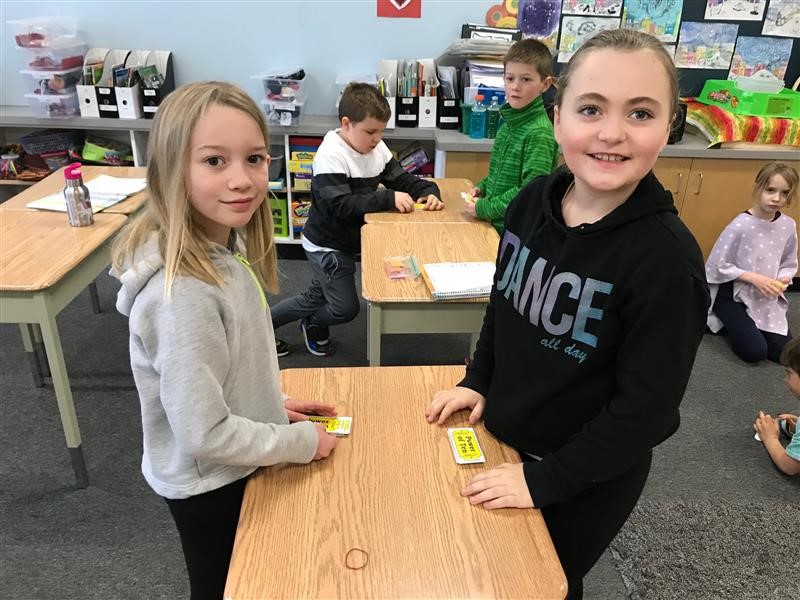 LauraPaiement's tweet photo. Whose standing to work for @sd83schools #moveandgroove challenge today? Tammy Meerza's class @HilElementary is! #83moves #83learns https://t.co/xvipPTLGdo