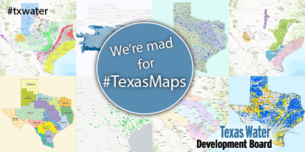 twdb's tweet photo. #TBT: Most of us use maps every day to plan, discover, and explore. @TNRIS, a division of @TWDB, has all sorts of maps to help you learn more about Texas water sources. Use the TNRIS DataHub to locate your desired data at https://t.co/Zd7G1AYS2U. #txwater #texasmaps https://t.co/AqJzulws6i