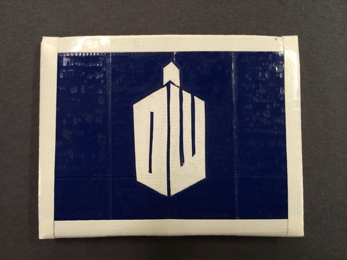 BusyBeeStitcher's tweet photo. #Whovian, check my #etsy shop! Doctor Who Adipose Duct Tape Wallet  #ducttapewallet #doctorwho #tardis #adipose https://t.co/5es2Rg9EuV https://t.co/NxtpMbJMQi