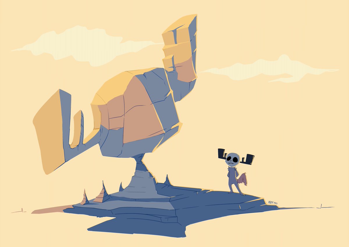 A very familiar looking rock formation...