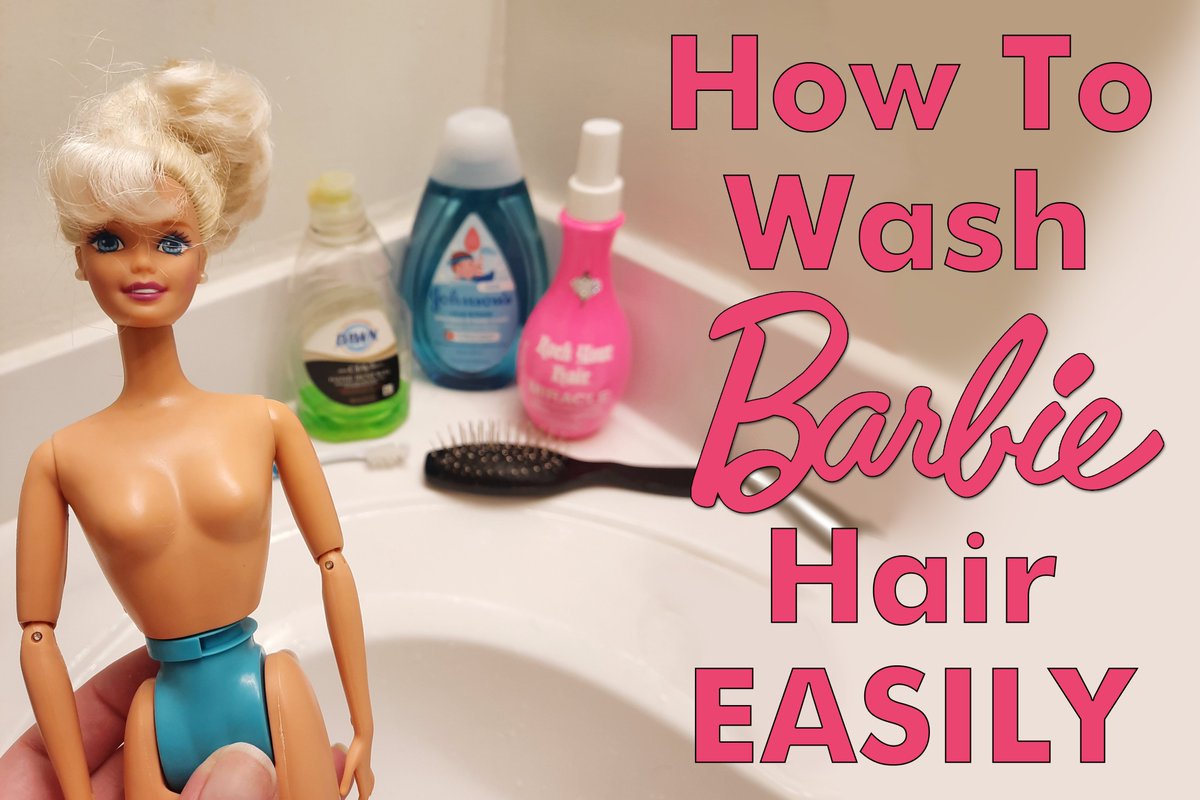 SmallhouseModel's tweet image. How to Wash Barbie Hair Easily! smallhousemodels.com/how-to-wash-ba…