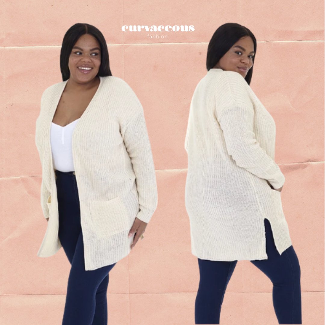 CurvaceousLtd's tweet photo. Having a cardigan is like having a denim piece, you will wear it anytime to be comfortable! A must-have for all our girls who work from home (it's a Zoom look)

Shop on https://t.co/Pd1ulAKSkj

#LookOfTheDay #CurvaceousFashion  #CurvaceousFashion #curvy #plussize #curvygirl https://t.co/5mn5qQmbzX