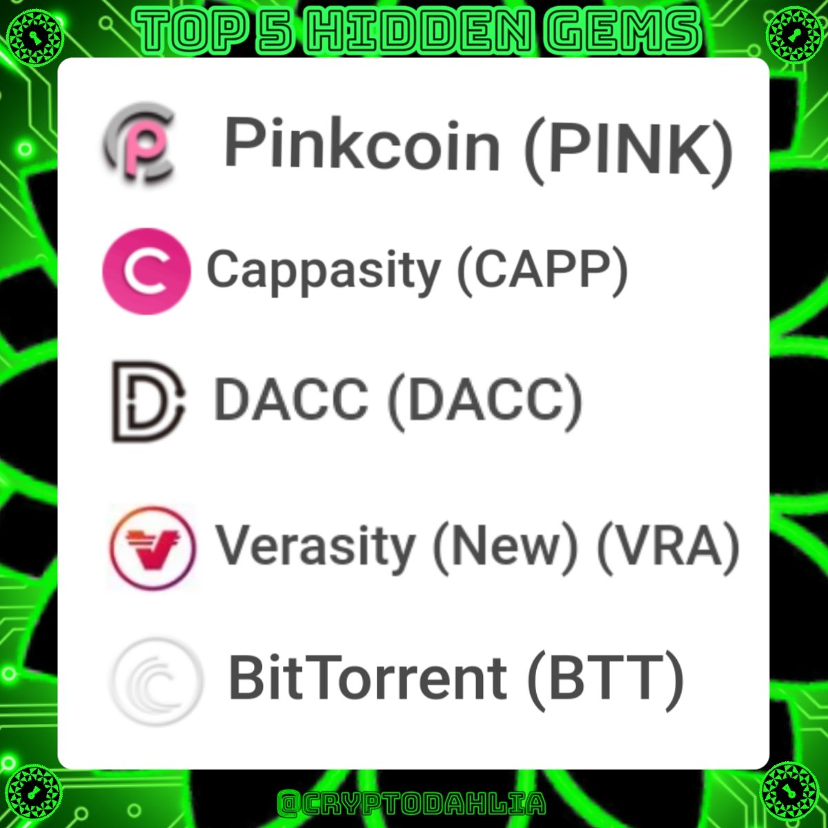 Crypto Dahlia (@CryptoDahlia) / Posts / X