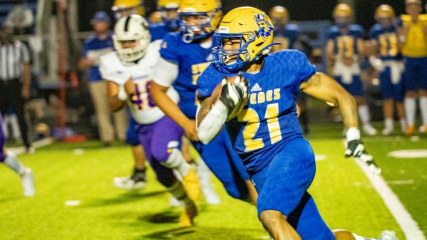 #AGTG I am extremely excited and blessed to announce I have received my 1st scholarship offer from Bethany College🟡🔵 <a href="/MonroeBearcats/">Bearcat Football</a> <a href="/Scdarrow/">Scott Darrow</a> <a href="/CoachKincadeWR/">Shawn Kincade</a> <a href="/michaelbumpus5/">Michael Bumpus</a> <a href="/RylandSpencer/">Ryland Spencer™</a> <a href="/BrandonHuffman/">Brandon Huffman</a>