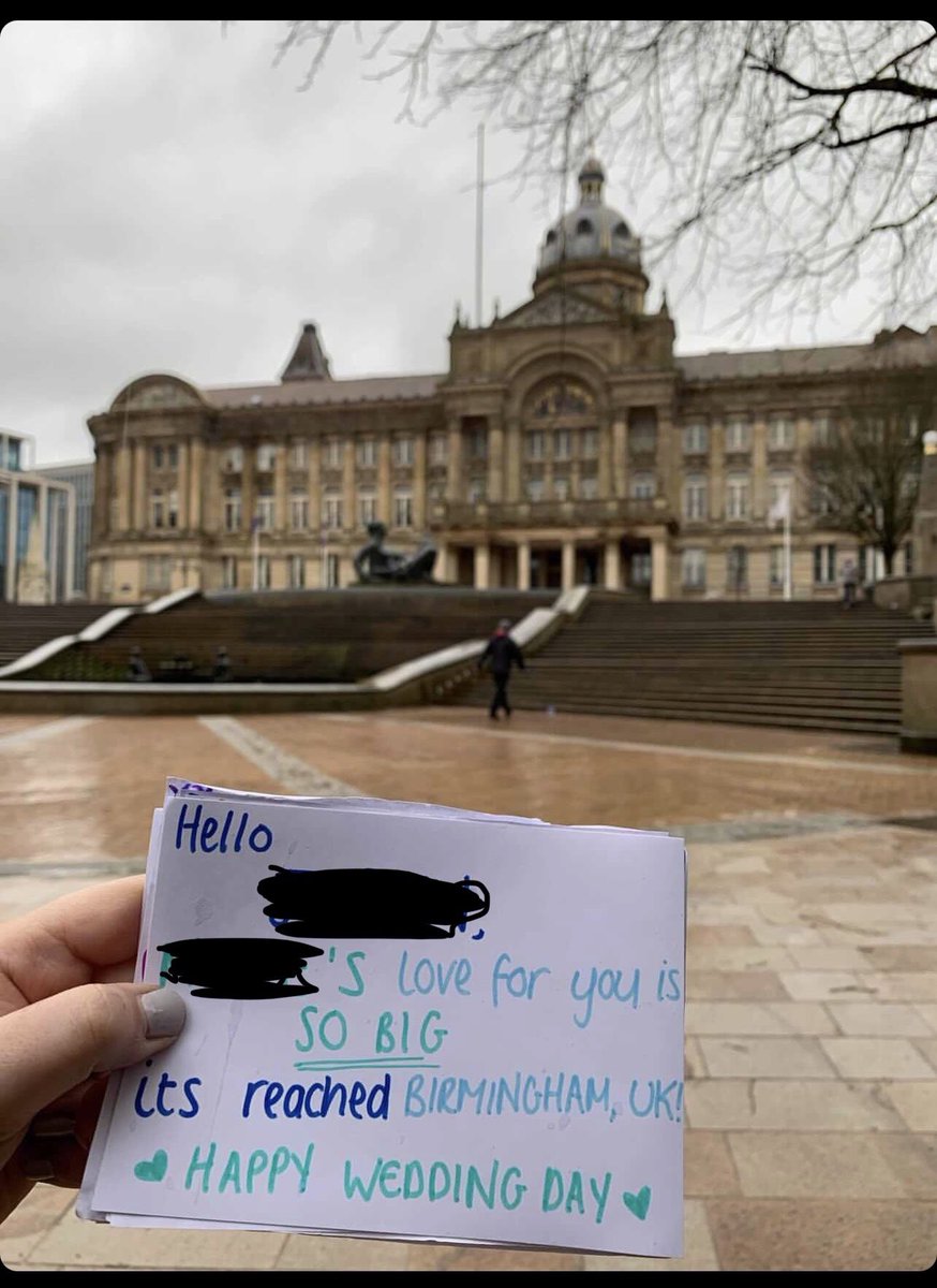 Nooneelse2talk2's tweet photo. @TheEllenShow I’m from #England and next year I’m getting #married! I am #looking for ‘#Love #Notes from around the #world’ as a #surprise for my #groom the night before our #wedding &amp; since you are so #nice, I was hoping you could do one for me, like the #picture 👰🏼 https://t.co/d8RpipwXKi