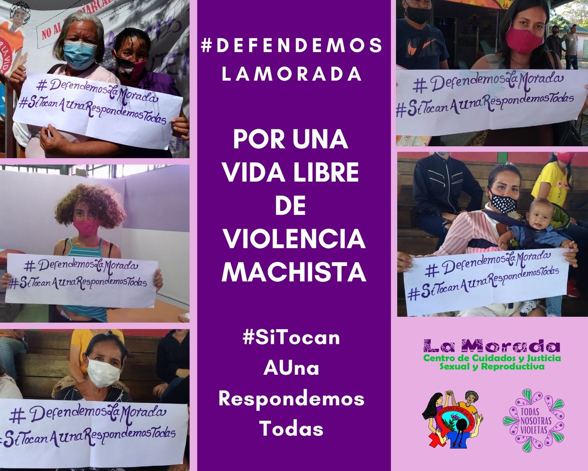 MovMujeres's tweet photo. Llamamos a la solidaridad de nuestros hermanos y hermanas, organizaciones nacionales e internacionales para recuperar la paz y la tranquilidad y así poder seguir con nuestro trabajo.
#DefendemosLaMorada
#SiTocanAUnaRespondemosTodas https://t.co/UDHIYQKkMn