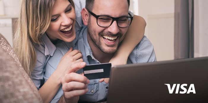 Recuerda que puedes pagar tus impuestos con Visa de forma rápida, fácil y segura desde la comodidad de tu casa. Conoce más en visa.com.pa