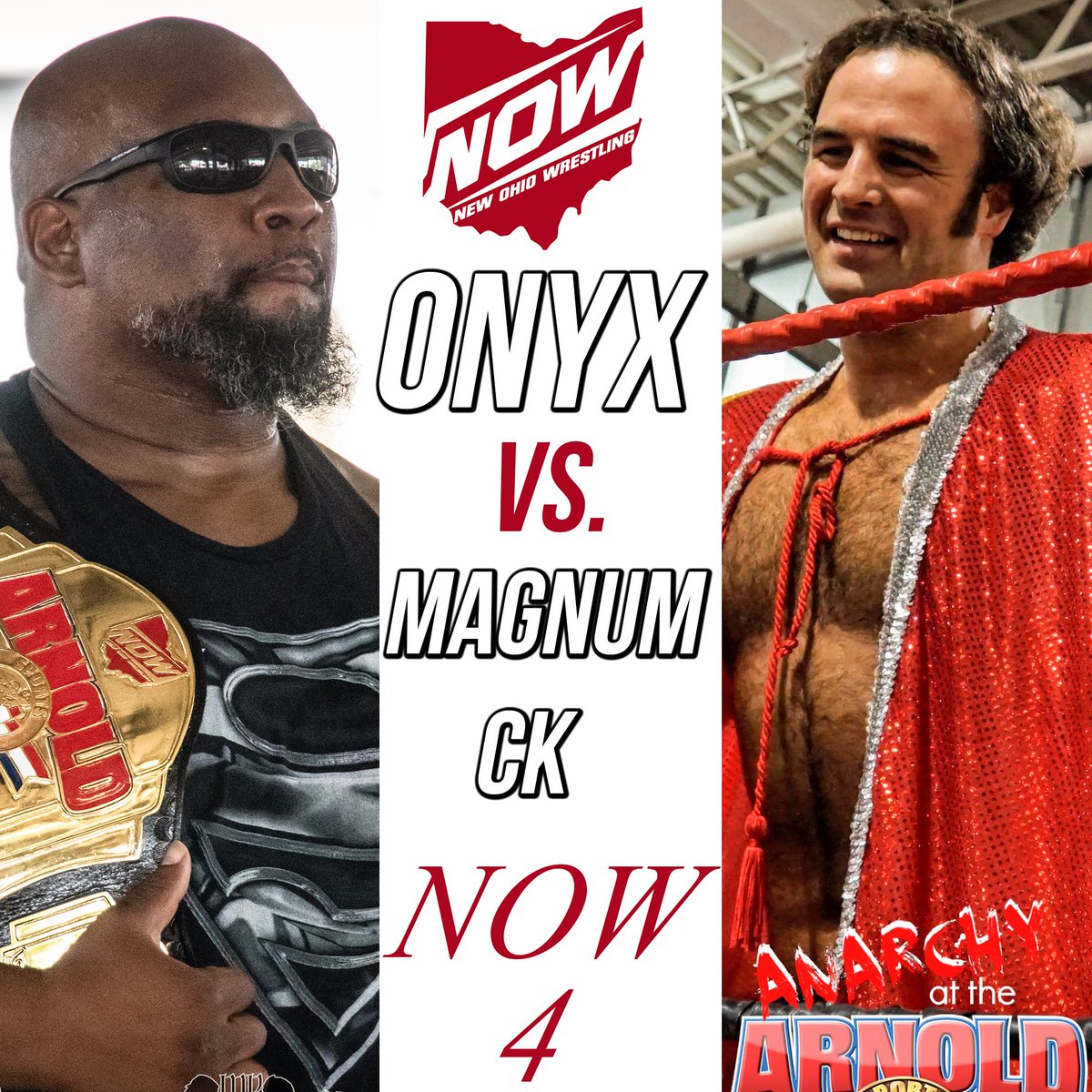 NewOhioWrestlin's tweet photo. Tomorrow night live on Facebook at 7pm it’s the “Best of Onyx” part two where @OnyxBlack55 takes on Magnum CK from #NOW4! Would he be able to pick up the win or would CK find a way to get the victory? #NOWNationRecap #NOW #NOWWrestling #NewOhioWrestling #ProWrestling https://t.co/MHqnxfI2xJ