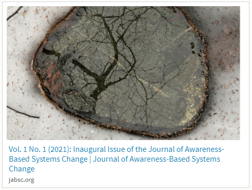 presencing_inst's tweet photo. Launch of the inaugural issue of the Journal of Awareness-Based Systems Change (JABSC) https://t.co/CL7l5t6AlN #leadershipdevelopment #systemchange #mindfulleadership https://t.co/8yPgGeSaqE