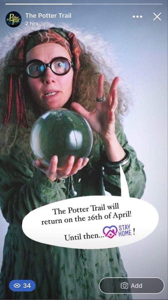 The Potter Trail (no longer here) tweet media