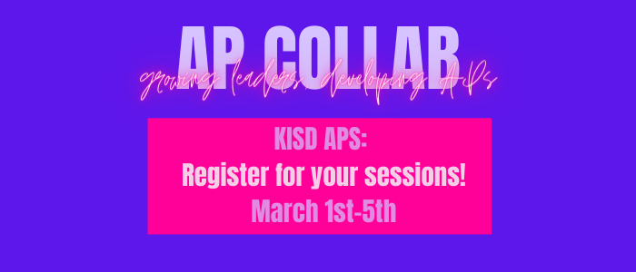 KleinProfLearn's tweet photo. 📢Calling all AP’s! Don’t forget to sign up for your AP Collab sessions next week and get your learn on 😎  with some amazing facilitators! Got ❓ Reach out to Monica Shallenberger or Chris Ruggerio. #KleinAPCollab https://t.co/runvxxsS6W