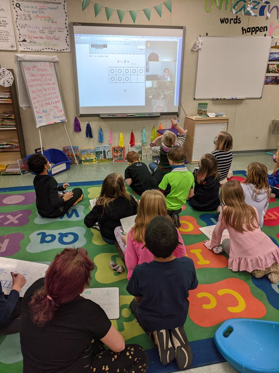 Wow, what an awesome math lesson with <a href="/gregtangmath/">Greg Tang</a> ! These 2nd graders had so much fun learning and dancing. Thank you for such a memorable subtraction lesson. <a href="/TatankaSTEM_MN/">Tatanka Elem STEM</a>