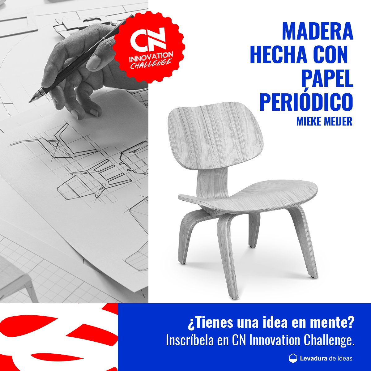cervecerian's tweet image. La idea de crear muebles con papel periódico reciclado se convirtió en la técnica Kranthout, así Mieke Meijer dejó su huella en el mundo.

Inscríbe tu idea en levaduradeideas.com/cninnovationch… y ayúdanos a construir un Mundo Mejor.

#CNChallenge #Innovación #LevaduraDeIdeas #MundoMejor