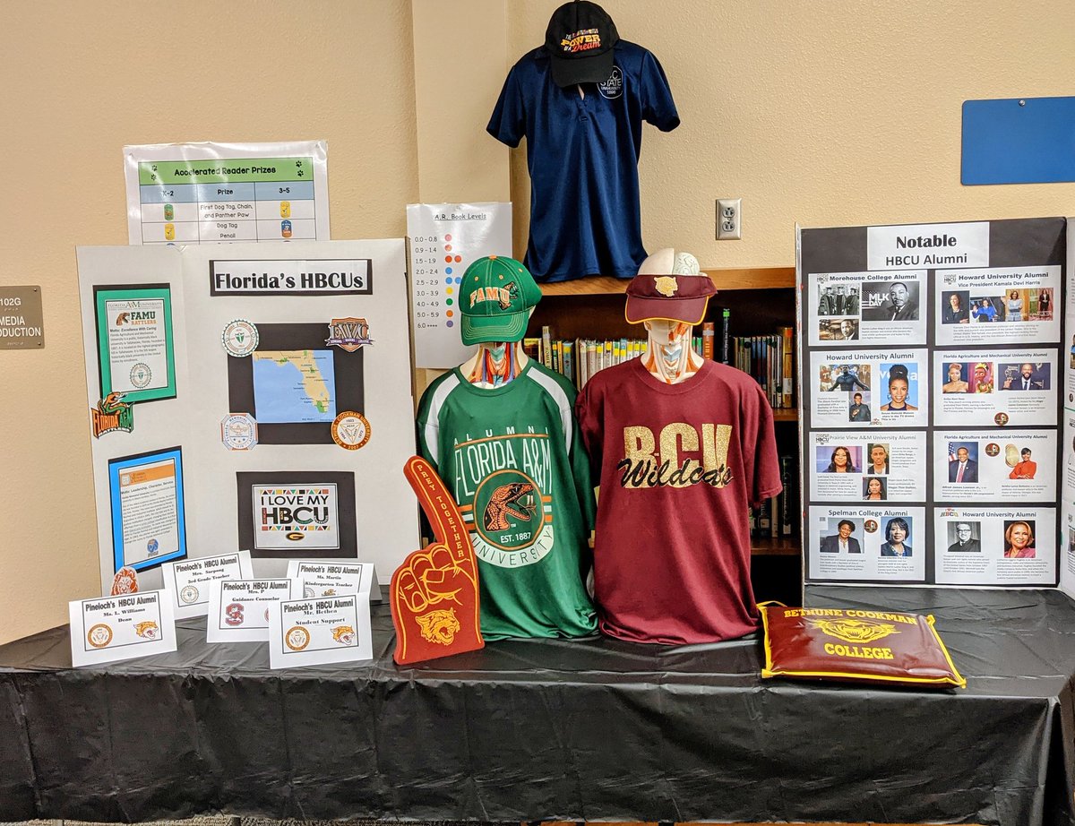 MariaGaspar25's tweet photo. Celebrating #BlackHistoryMonth2021 @Pineloch_OCPS with our Black History Museum. https://t.co/En5ClIdGSa