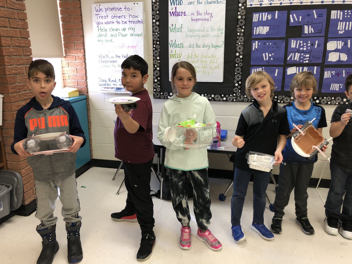 All our boats floated at first. Great job gr 2-1! A few didn’t survive the weight of the pennies, but we all had fun ! <a href="/MarlaYarema/">Marla Kendall</a> <a href="/HTS_LSSD/">Happy Thought School</a>