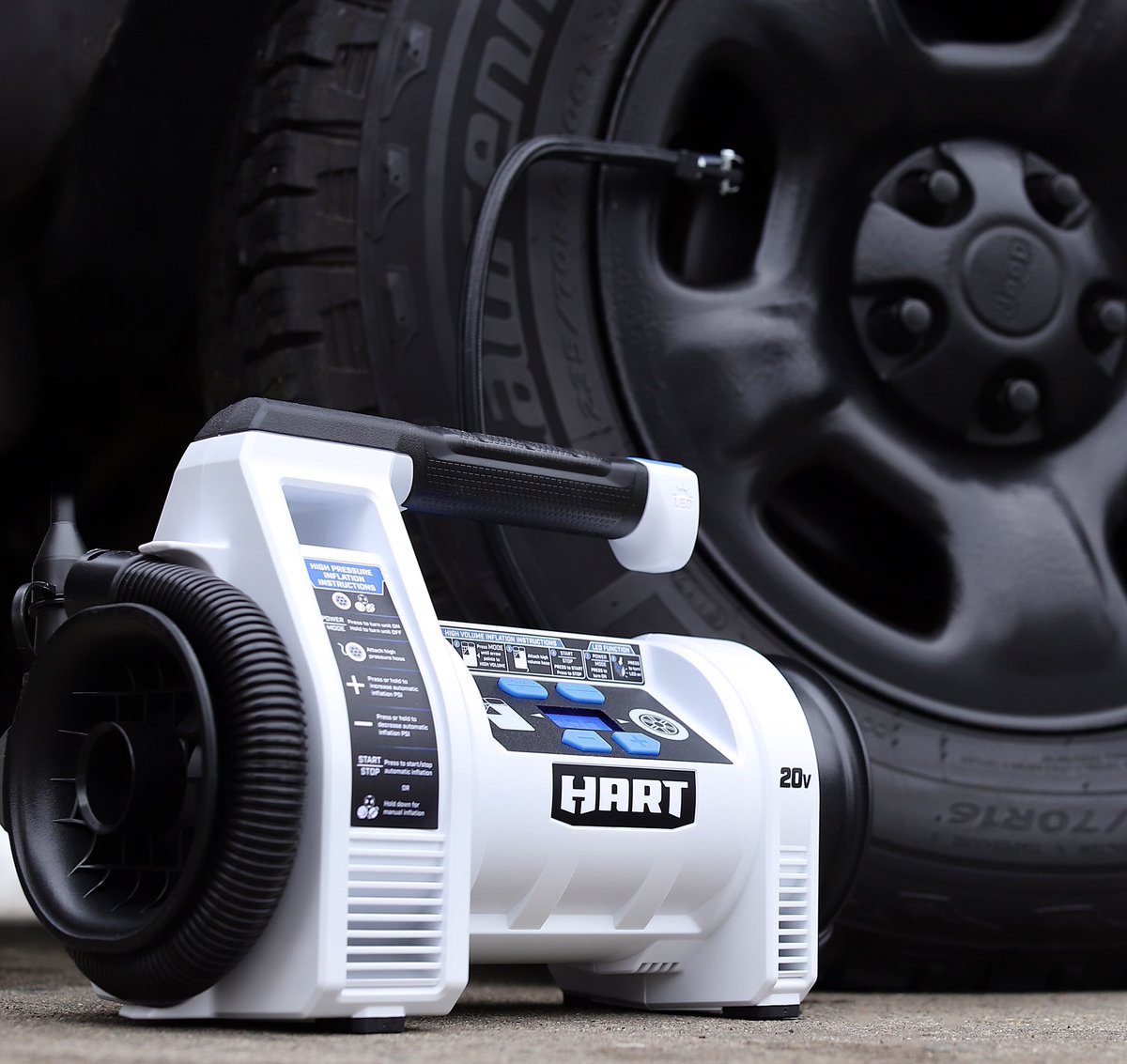 JuanGuzmanPhot1's tweet image. Hart 20v cordless dual inflator. @harttoolsusa @walmart #doitwithhart #Sponsored #tools #photooftheday #photographer #automotive #car #diy #walmart #harttools