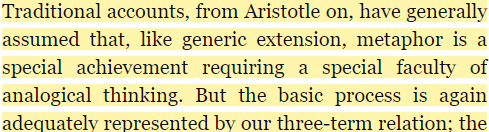 Bagaceratops's tweet image. To be added to the list of things Skinner hates:  the idea that analogical thinking exists.

#VerbalBehavior #Linguistics #CognitiveRevolution #Semantics #LanguageAcquisition #SLPNerd #AcademicRage