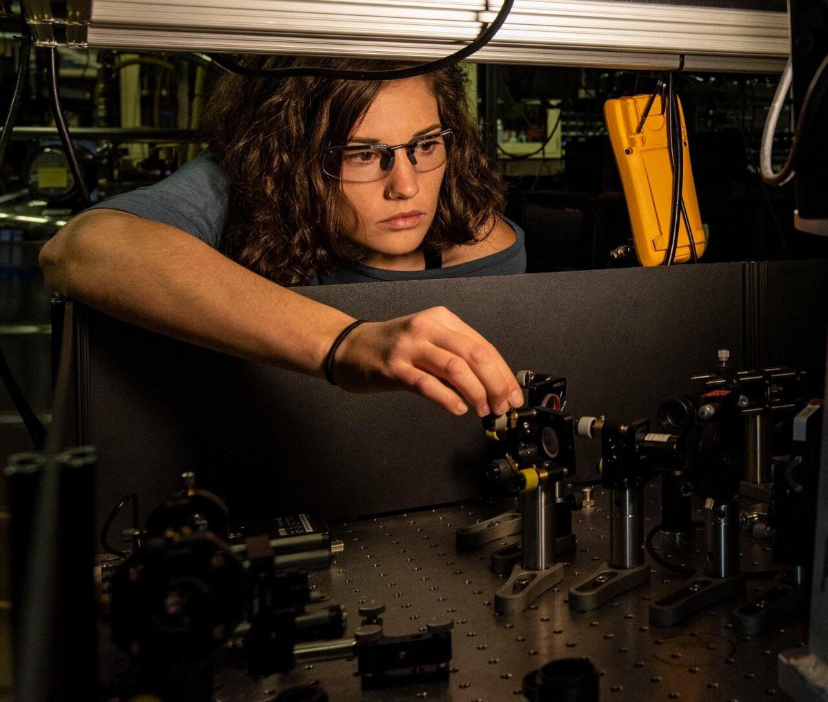 ODNIgov's tweet photo. Interested in atomic physics? Meet Dr. Katherine McCormick who studies the “Feshbach” resonance and magnetic field sensing for the Intelligence Community Postdoc Program. Learn more here: https://t.co/lgMvrttCZR   #ICPostdoc21 https://t.co/wAiZ2Pw1iC