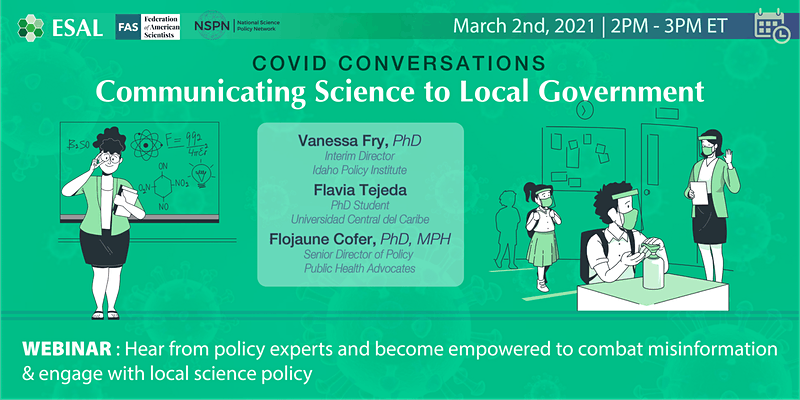 ESAL_us's tweet photo. Next week hear from panelists like @Flojaune (director of @WeArePHA) and @idahovanessa (director of Idaho Policy Institute @BoiseState) about how to combat #COVID19 misinformation!

RSVP:  https://t.co/gu1Nyc9V9r https://t.co/4M7viS7H2I
