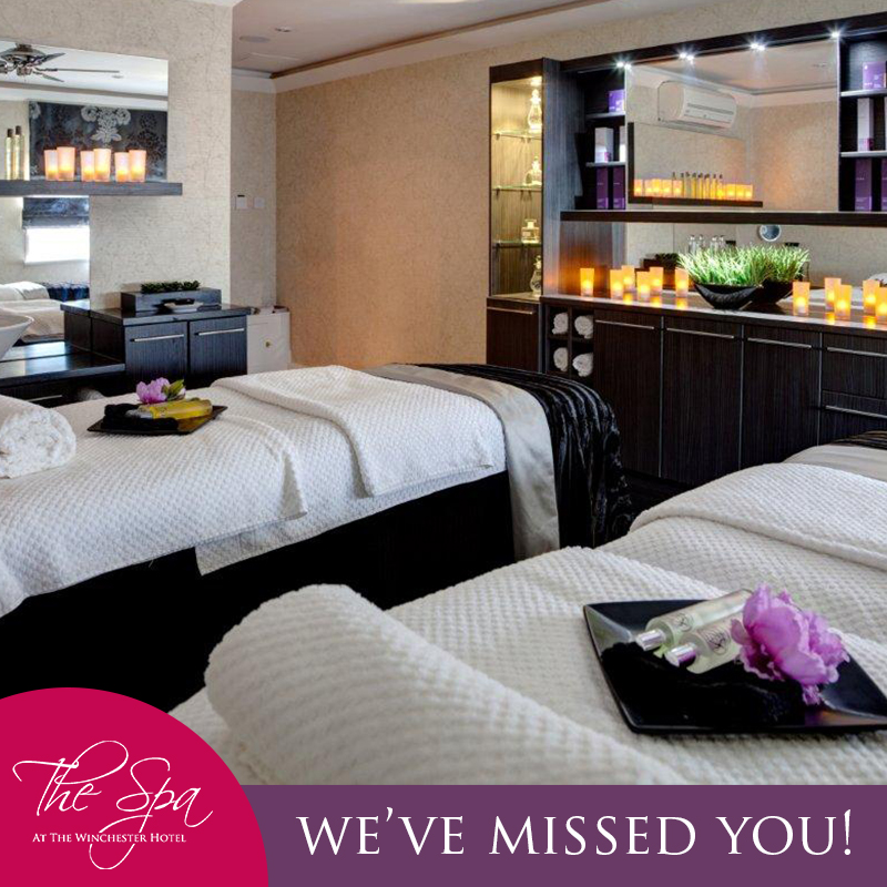 The Spa at The Winchester Hotel can't wait to welcome clients back from 12th April onwards and is now taking bookings for our wide range of relaxing treatments.

Our diary is filling up fast so don't delay - contact us on thespa@thewinchesterhotel.co.uk or by call 01962 709988