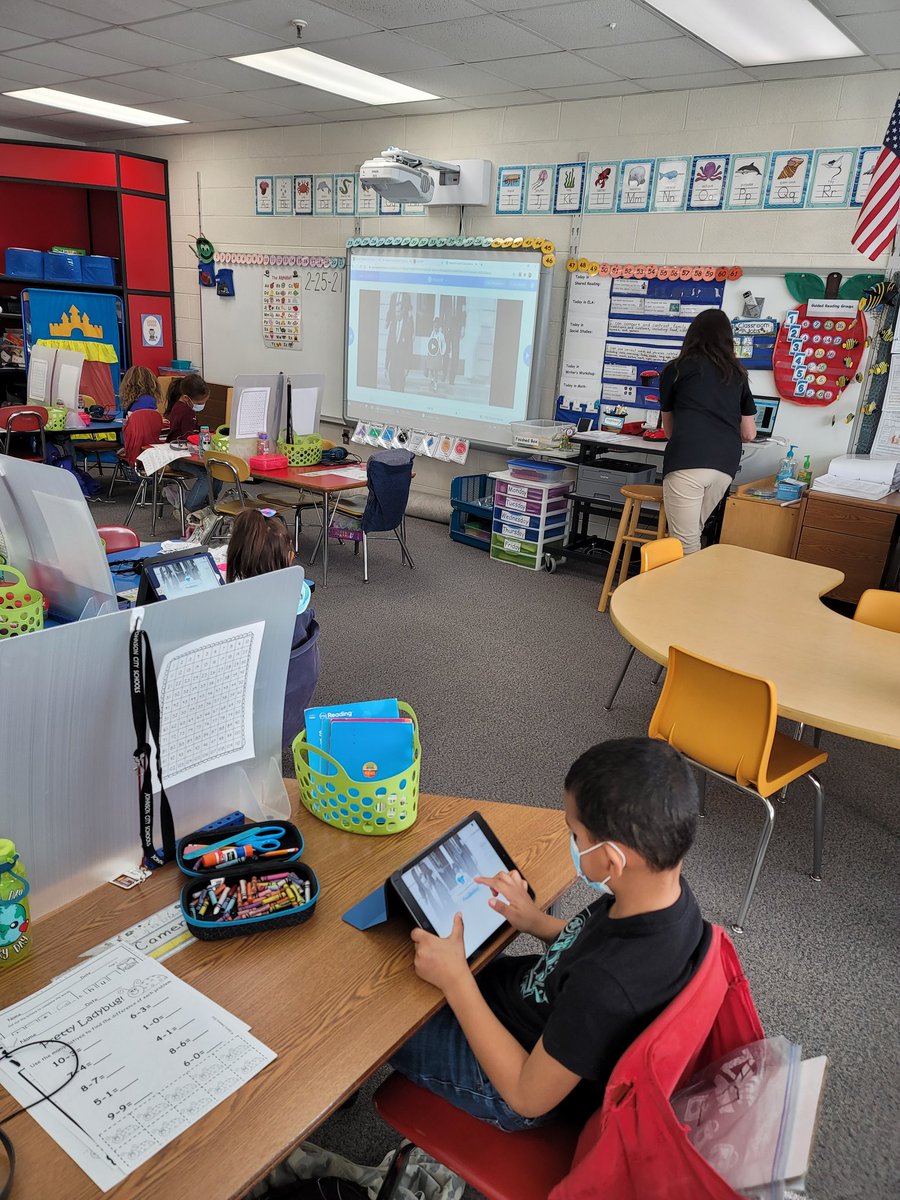 Ss in Mrs. Stout's K class used <a href="/nearpod/">Nearpod</a> and <a href="/Flocabulary/">Flocabulary</a>
to learn about Ruby Bridges.
#JCSDLD21 #DLDay <a href="/MountainViewJCS/">Mountain View Elem</a>