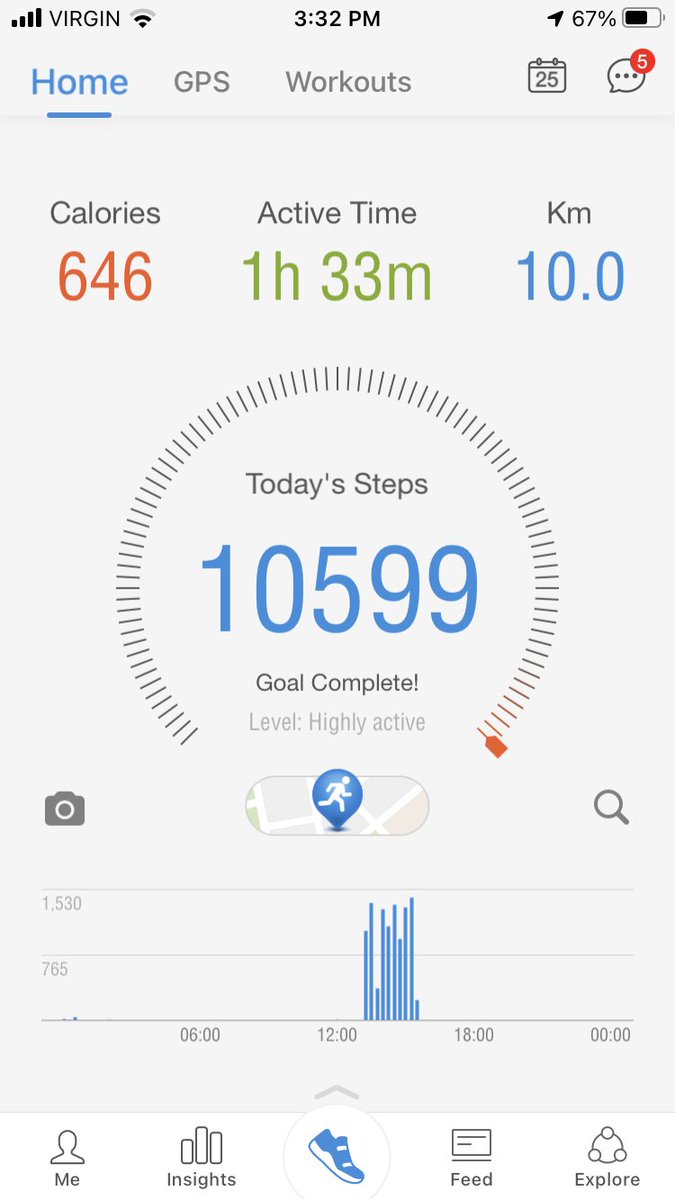 kristadani85's tweet photo. Another workout done! No stopping this girl! #workout #cardio #pacer #steps #gettingstepsin https://t.co/jLay8sM5XS