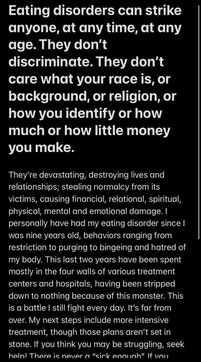 exquisitedemar's tweet image. #NEDAwareness #NEDAwarenessِWeek @gabcake @nikidemar #NotOneMore #NEDAWeek2021