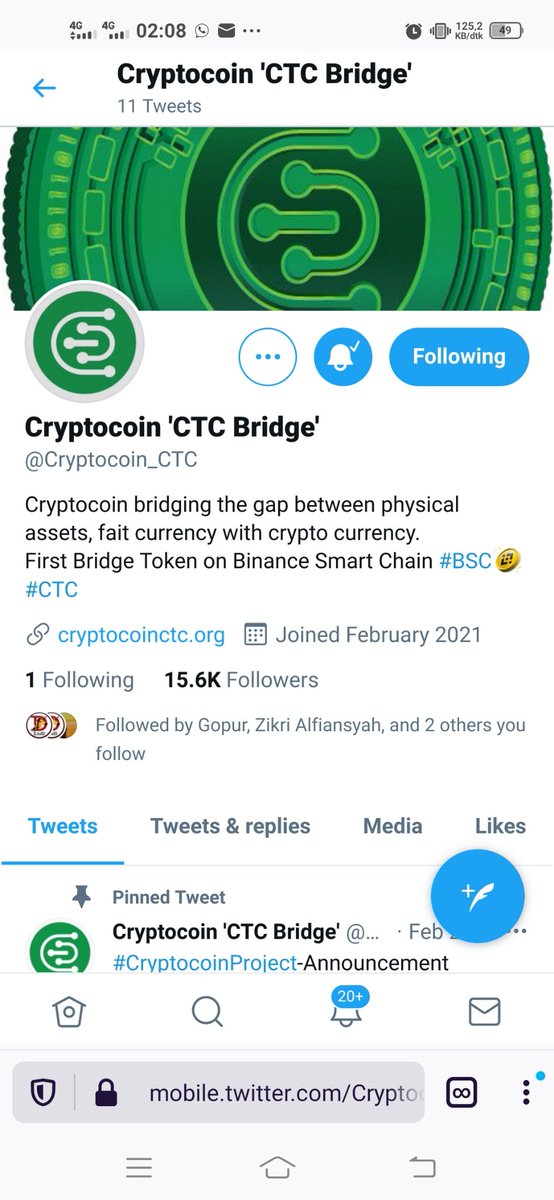 Rudihar36968977's tweet photo. @Cryptocoin_CTC Good luck project
#CTCBridgeToken #CryptocoinProject
#BSC https://t.co/gZXbHmmt9L