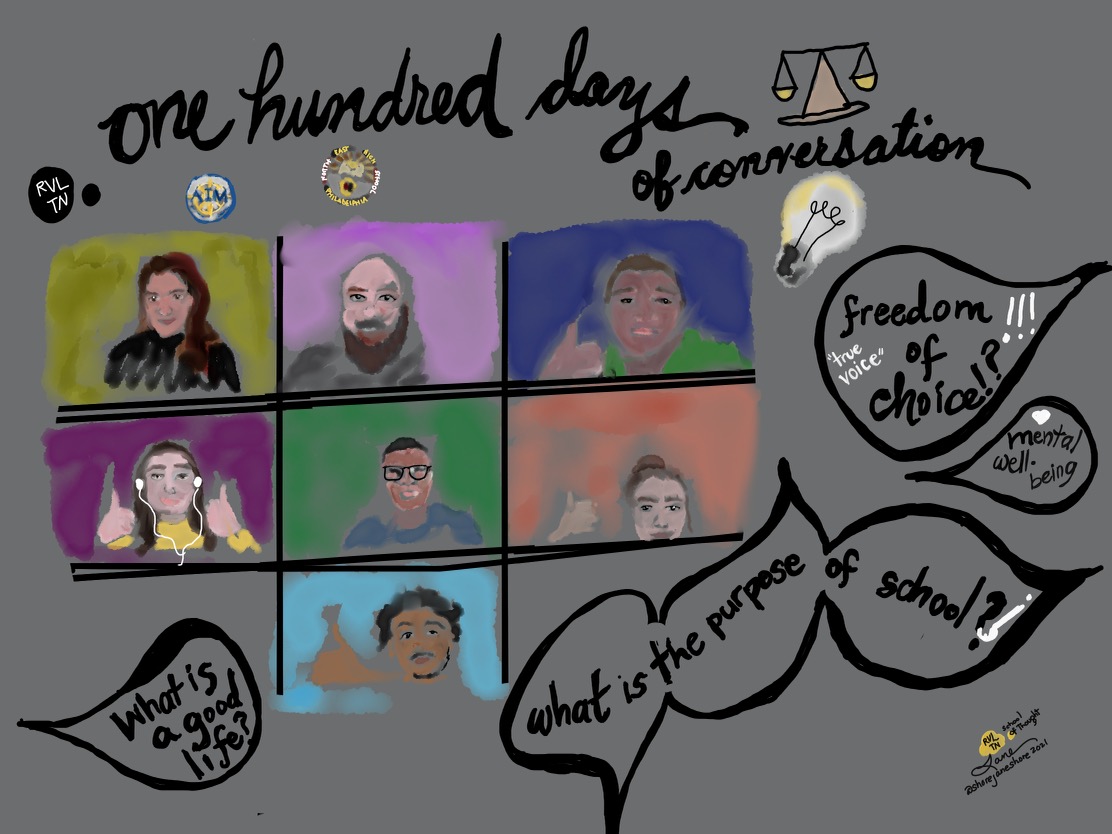 shorejaneshore's tweet photo. Amazing thinker @michaeltdunn facilitated our first @100daysconv. #rethinkingedu
Inspired young voices shared ideas around what freedom means & that wellbeing is essential in schools.
They asked WHY we don't teach the practical. #edutwitter #schoolofthought
Left me FUELED! https://t.co/RQvzRoWBQt