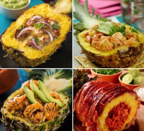 ¡Con tan solo verlas, vas a querer probar todas estas PIÑAS RELLENAS! 🍍🤤
Recetas 👉 bit.ly/2vaMjV8