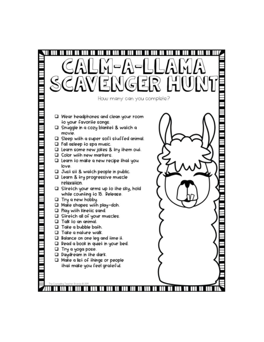 JC_Elementary's tweet photo. Sometimes we just need a moment to ourselves.  Kids might like to try this Calm-a-Llama. #sd36learn #JC_Elementary @Surrey_Schools @churchillcheetahs https://t.co/02fWy8IMwG