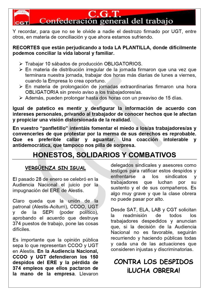 Hoja del jueves 25 de febrero de 2021