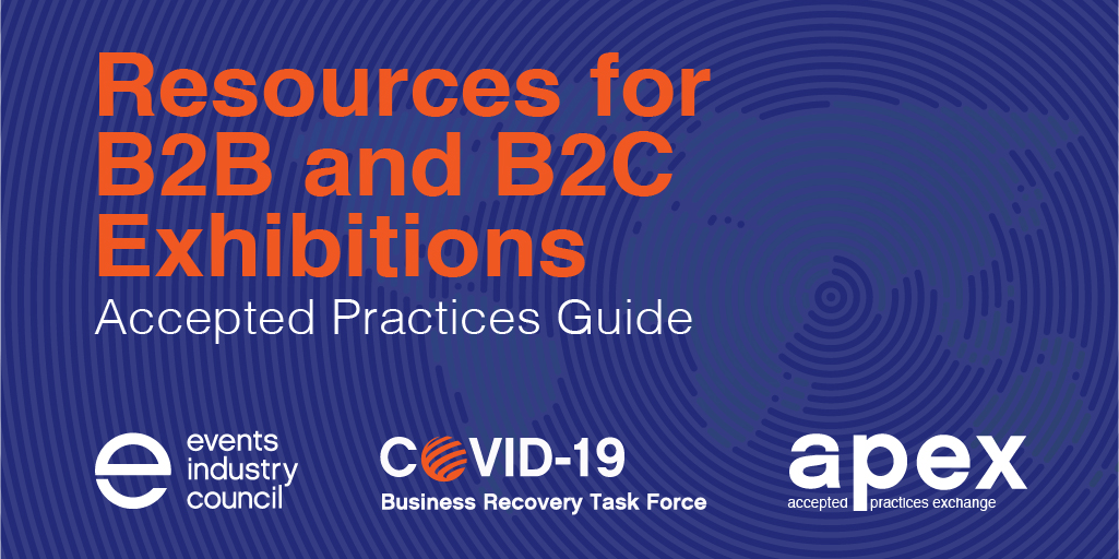Events_Council's tweet photo. Join us tomorrow 26 February for a webinar as we walk through the latest resources produced by the #APEXTaskForce: B2B and B2C Exhibitions Accepted Practices Guide. Register today: https://t.co/dYQJvkZXZf #EventProfs https://t.co/bNEvGRuUw7
