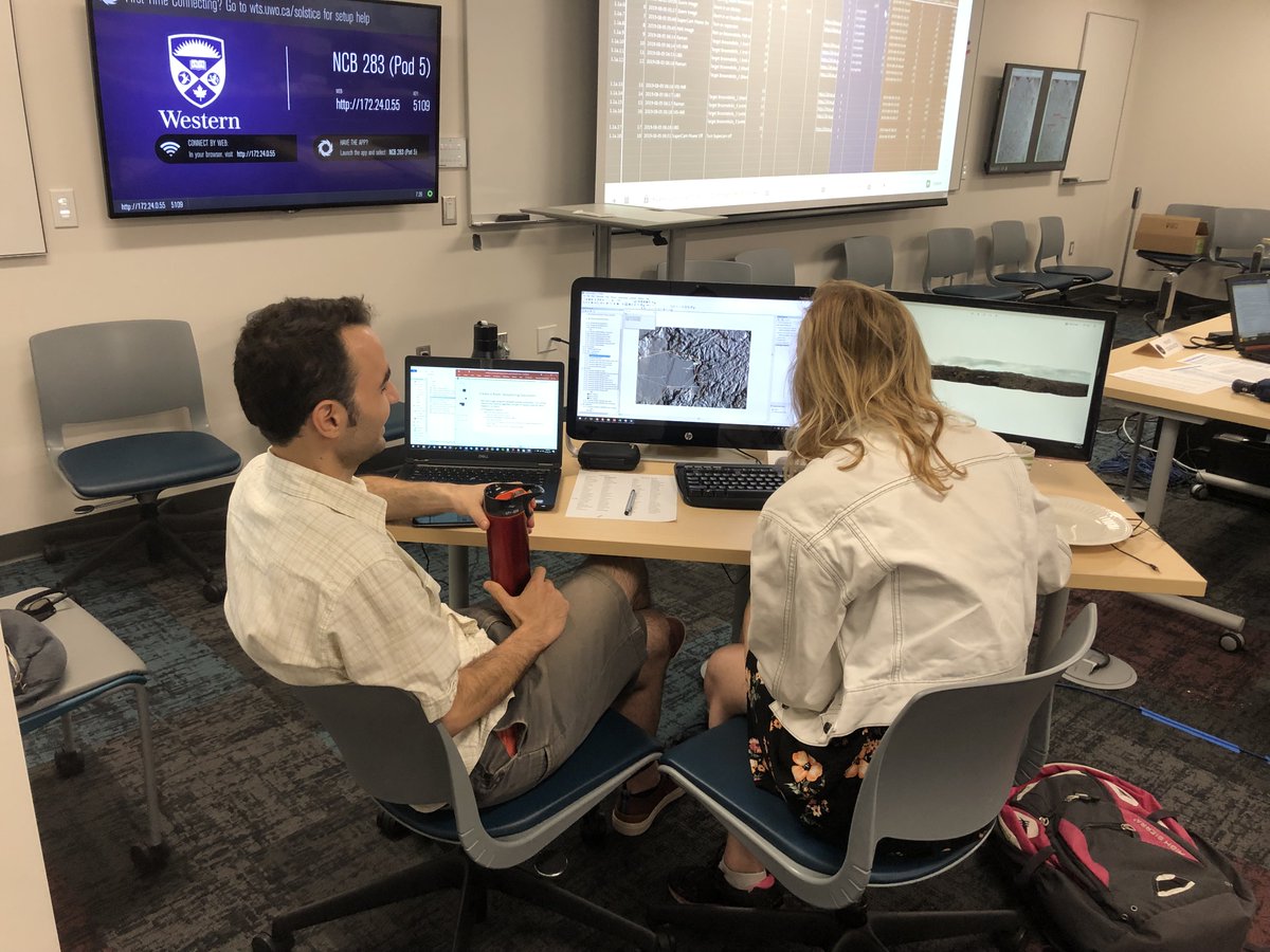 drcrater's tweet photo. As the lone presenter from #Canada it was my pleasure to be able to talk about our @westernuSpace-led #CanMoon lunar sample return analogue mission https://t.co/Waygg3HEWG funded by @csa_asc https://t.co/RI6p77sFG9