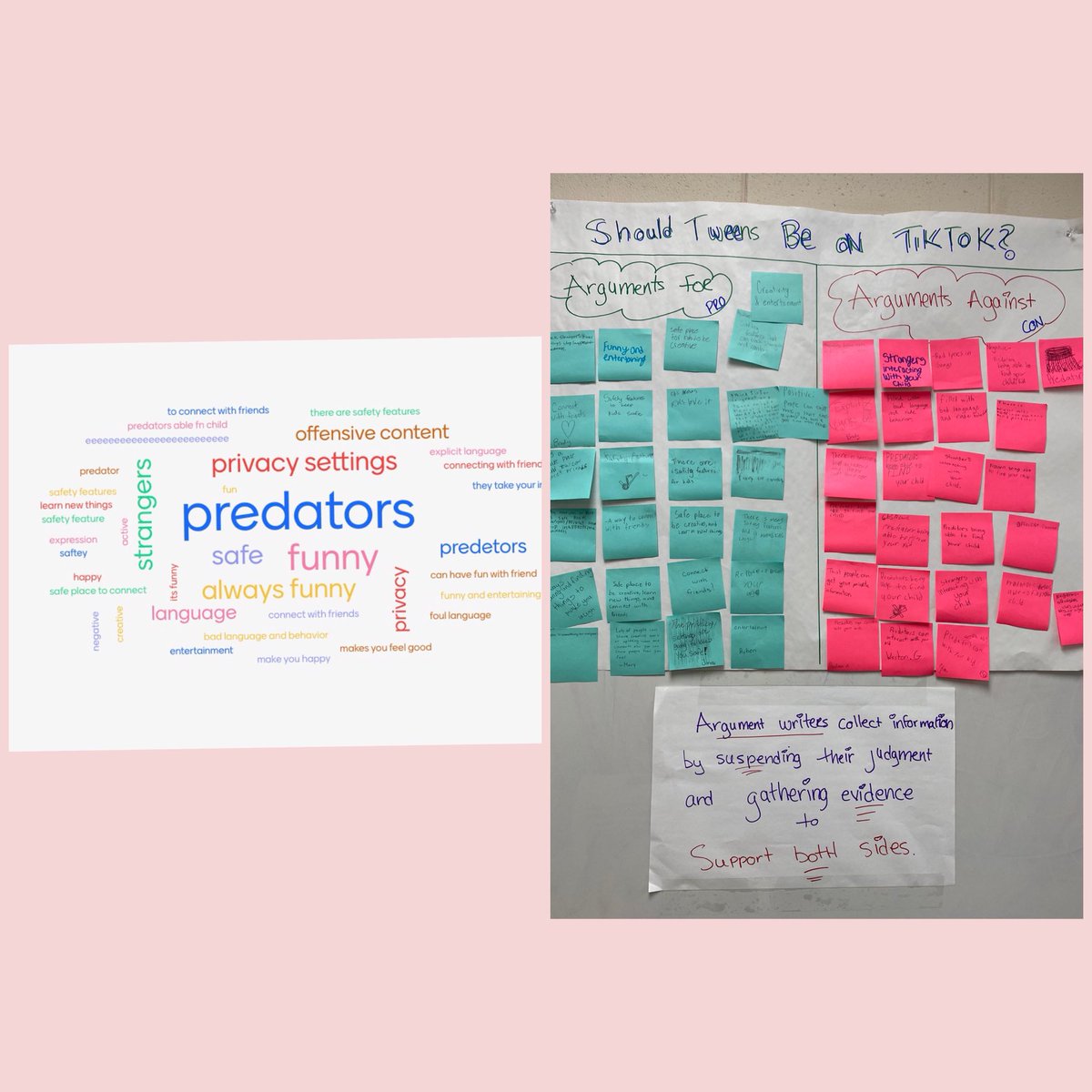 Argument Writing Hybrid Style#ShouldTweensBeOnTikTok? ⁦<a href="/Weststarcenter/">CMSW</a>⁩
