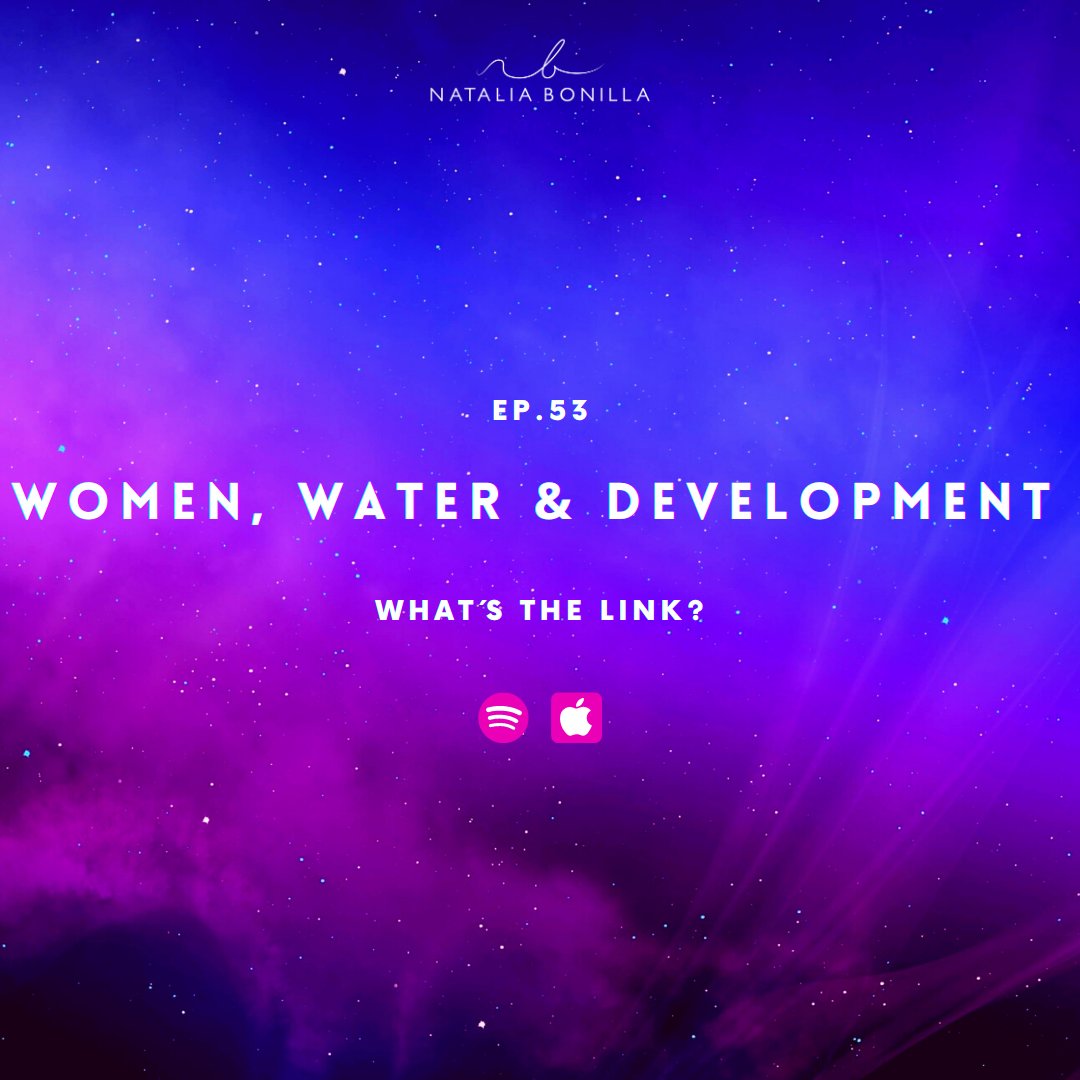 New #Podcast Episode! 💧 What’s the link between #women and# water? What statistics say about how we access, manage and rule over this natural resource? Listen to the latest exploration #watercrisis #washprojects #climatechange anchor.fm/natalia-bonilla