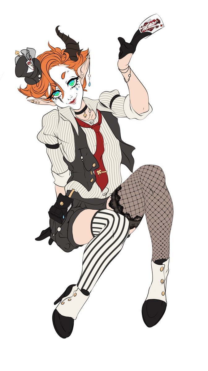 Acitea_'s tweet photo. Artworks I started but never finished 01/???
Why am I like this?!?
Still love this design tho https://t.co/YmDZSCuINt