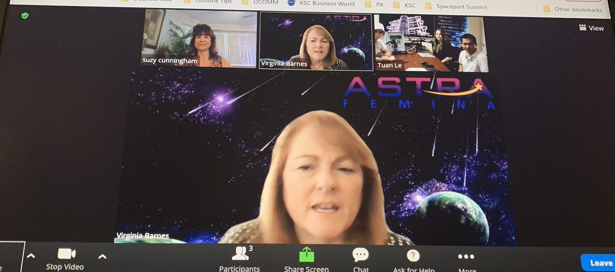 SenorraC's tweet image. Enlightening “Speed Networking” today: career stories/lessons-learned from aerospace executives. My sessions incl. Ginger Barnes, @ulalaunch’s @torybruno , @SpaceFoundation’s @shellibrunswick and @NASAKennedy Kelvin Manning.
#myfriendsandmentors 🚀✨🛰🌗🤖🔴
#spaceportsummit